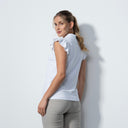 DS Albi White Frill Sleeveless Top