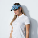 DS Novara Abstract Blue Print Visor