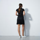 DS Ballina Black Cap Sleeve Dress
