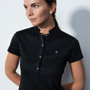 DS Ballina Black Cap Sleeve Dress