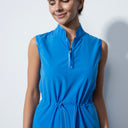 DS Blue Cosmic Sleeveless Dress