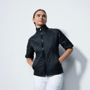DS Caen Black Lightly Padded Short Sleeve Jacket