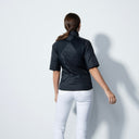 DS Caen Black Lightly Padded Short Sleeve Jacket