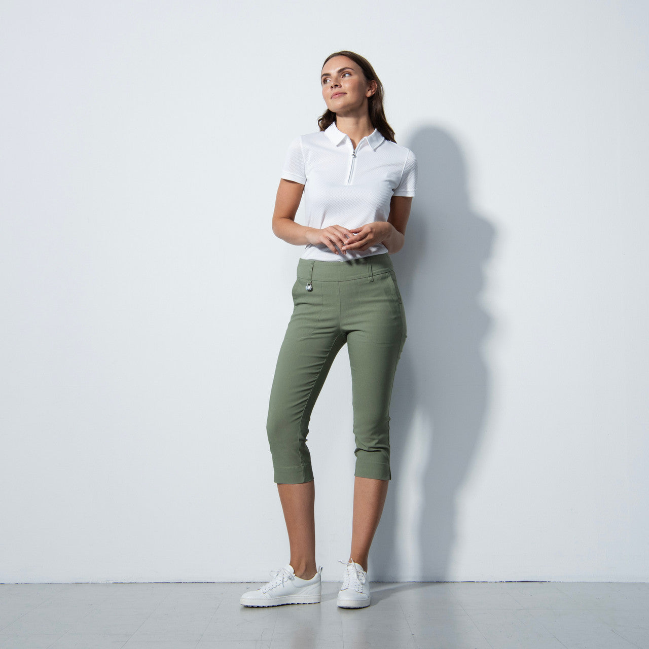 DS Magic Khaki Green Capris | Daily Sports USA