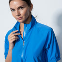 DS Angelet Cosmic Blue Short Sleeve Wind Jacket