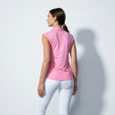 DS Anzio Pink Sky Sleeveless Polo Shirt