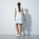 DS Awara White Knit Sleeveless Dress