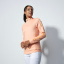 DS Kumquat Midlayer Half Neck Long Sleeve Top
