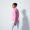 DS Pink Sky Midlayer Half Neck Long Sleeve Top