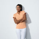 DS Anzio Kumquat Cap Sleeve Polo Shirt