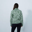 DS Seagrass Letters Roll Neck Pullover Sweater