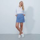 DS Art Modern Geo Blue Print Skort