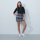 DS Art Modern Stripe Print Skort