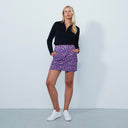 DS Art Bright Leo Pink Animal Print Skort