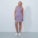 DS Art Arches Pink Print Sleeveless Dress