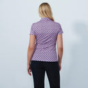 DS Art Arches Pink Print Short Sleeve Polo Shirt