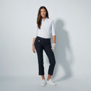 DS Magic Black Straight Ankle Pants F25