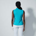 DS Peoria Sea Salt Green Sleeveless Polo Shirt