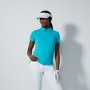 DS Peoria Sea Salt Green Short Sleeve Polo Shirt