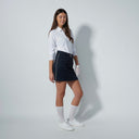 DS Glam Black Beige Skort 18"