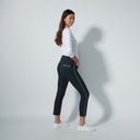 DS Glam Black Beige Ankle Pants