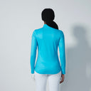 DS Sea Salt Green Midlayer Half Neck Long Sleeve Top