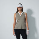 DS Massy Hazel Sleeveless Polo Shirt
