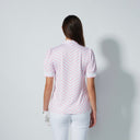 DS Seoul Summer Pink Stripe Half Sleeve Polo Shirt