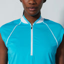 DS Colima Sea Salt Green Sleeveless Shirt