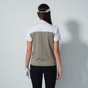 DS Sicaya Hazel and White Short Sleeve Polo Shirt