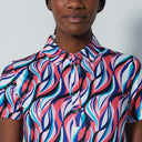 DS Carira Illusion Wave Print Short Sleeve Shirt