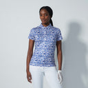 DS Carira Power Blue Print Short Sleeve Shirt