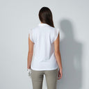 DS Broome White Frill Sleeveless Top