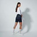 DS Glam Black Beige Shorts