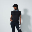 DS Valente Black Short Sleeve Polo Shirt