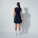 DS Sherlyn Dark Navy Sleeveless Dress