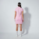 DS Peoria Summer Pink Cap Sleeve Dress