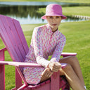 DS Dubbo Pink Sky Straw Hat
