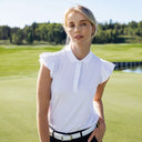 DS Albi White Frill Sleeveless Top