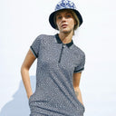 DS Kyoto Black and White Print Cap Sleeve Dress