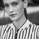 DS Merlo Black and White Stripe Sleeveless Top