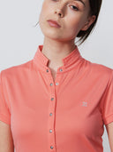 Rimini Coral Cap Sleeve Dress