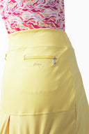 Madge Butter Yellow Skort 18"