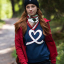 DS Heart Midnight Blue Sweatshirt