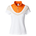 Tisha White Polo Shirt