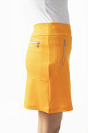 Madge Candied Orange Skort 18"