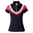Tisha Navy Polo Shirt