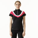 Tisha Navy Polo Shirt