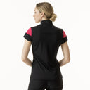 Tisha Navy Polo Shirt