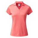 Anzio Coral Cap Sleeve Polo Shirt